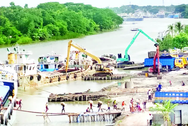 বদলে যাবে নওয়াপাড়া নৌবন্দর বদলে যাবে নওয়াপাড়া নৌবন্দর