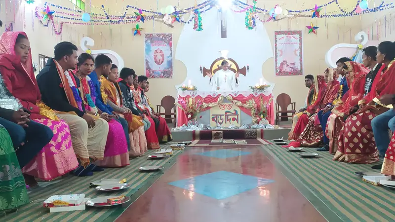 ঠাকুরগাঁওয়ে যৌতুকবিহীন গণবিয়ে ঠাকুরগাঁওয়ে যৌতুকবিহীন গণবিয়ে