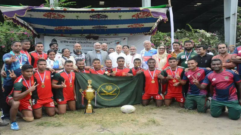 জাতীয় রাগবিতে চ্যাম্পিয়ন সেনাবাহিনী জাতীয় রাগবিতে চ্যাম্পিয়ন সেনাবাহিনী