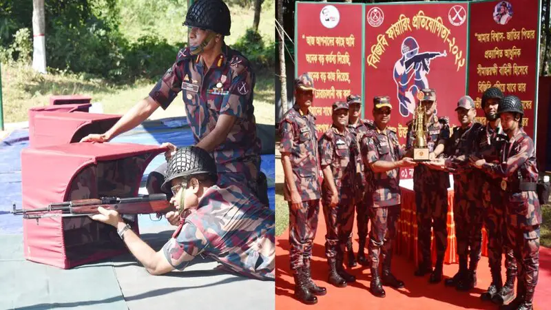বিজিবি ফায়ারিং প্রতিযোগিতা অনুষ্ঠিত বিজিবি ফায়ারিং প্রতিযোগিতা অনুষ্ঠিত