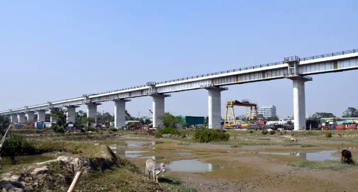 এ বছরই চালু হচ্ছে রূপসা নদীর ওপর দেশের বৃহত্তম রেলসেতু