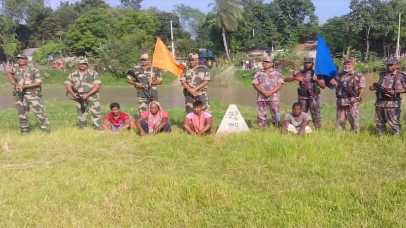সীমান্তে বিজিবি ও বিএসএফ’র হাতে আটক ৪ সীমান্তে বিজিবি ও বিএসএফ’র হাতে আটক ৪
