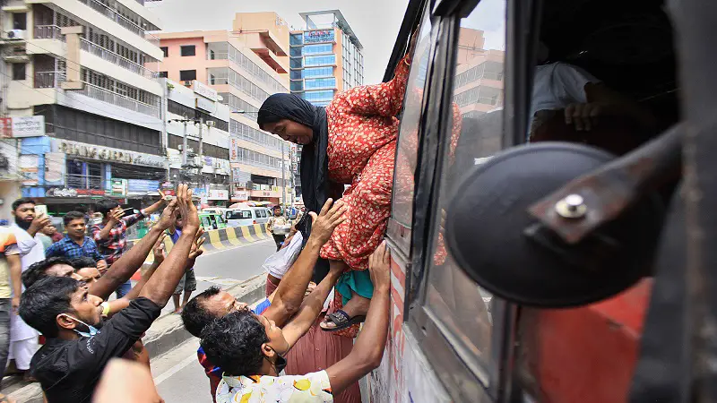 বাম গণতান্ত্রিক জোটের ডাকা অর্ধদিবস হরতাল