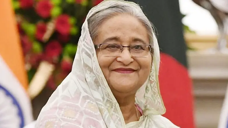 টুঙ্গিপাড়ায় প্রধানমন্ত্রী