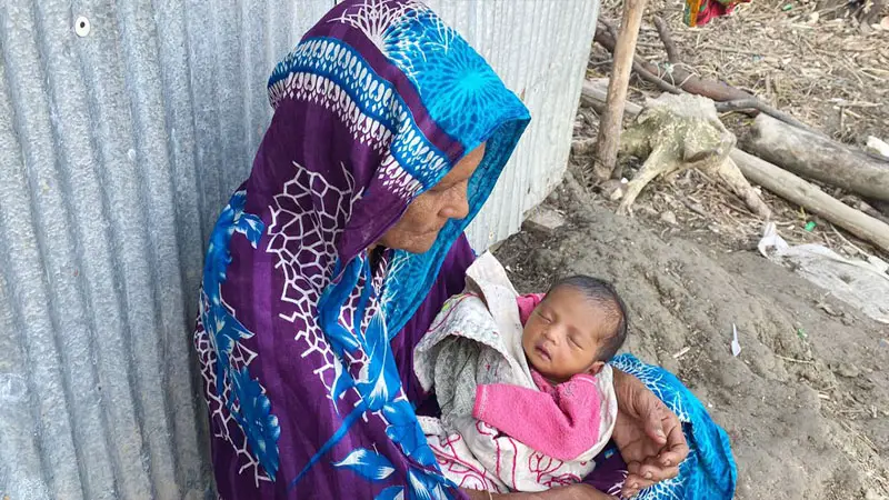 শিশুর নাম রাখা হলো ‘সিত্রাং’ শিশুর নাম রাখা হলো ‘সিত্রাং’