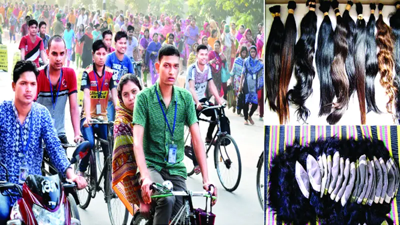 বৈদেশিক মুদ্রা আনছে পরচুলা বৈদেশিক মুদ্রা আনছে পরচুলা