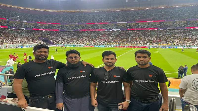 সরাসরি বিশ্বকাপ দেখার সুযোগ পেয়েছেন বাংলালিংকের সেরা চার রিটেইলার সরাসরি বিশ্বকাপ দেখার সুযোগ পেয়েছেন বাংলালিংকের সেরা চার রিটেইলার