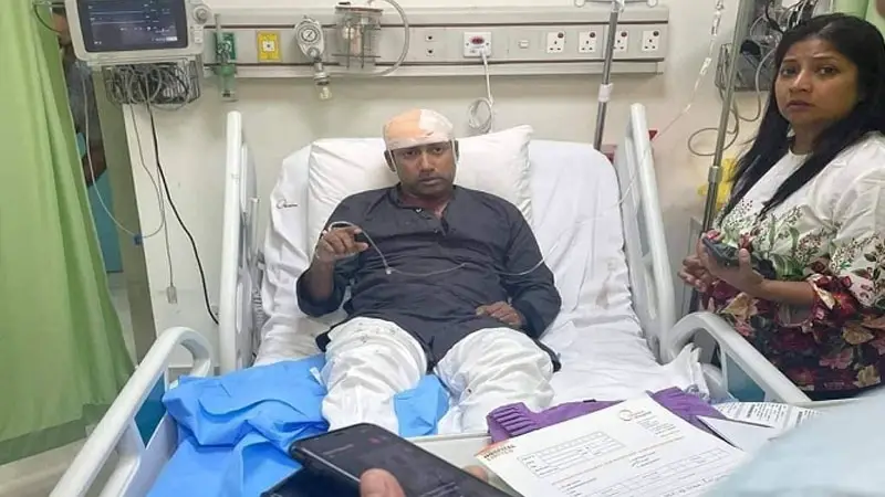 বনানীতে বিএনপির কর্মসূচিতে হামলা বনানীতে বিএনপির কর্মসূচিতে হামলা