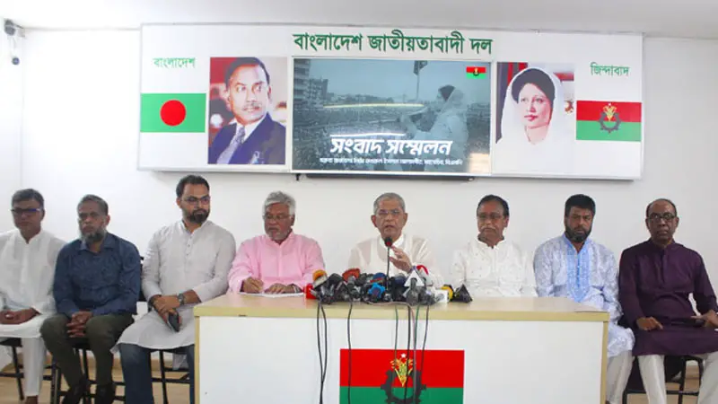 বিএনপির আন্দোলনকে দমানো যাবে না: মির্জা ফখরুল বিএনপির আন্দোলনকে দমানো যাবে না: মির্জা ফখরুল