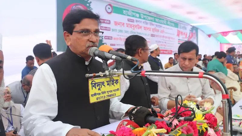 ষড়যন্ত্রকারীরা মাঠে নামলে জনগণ উচিৎ শিক্ষা দিবে: হানিফ ষড়যন্ত্রকারীরা মাঠে নামলে জনগণ উচিৎ শিক্ষা দিবে: হানিফ