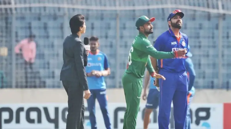 টস জিতে ব্যাটিংয়ে বাংলাদেশ টস জিতে ব্যাটিংয়ে বাংলাদেশ