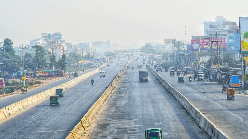 সাইনবোর্ড এলাকা  ছিলো ফাঁকা