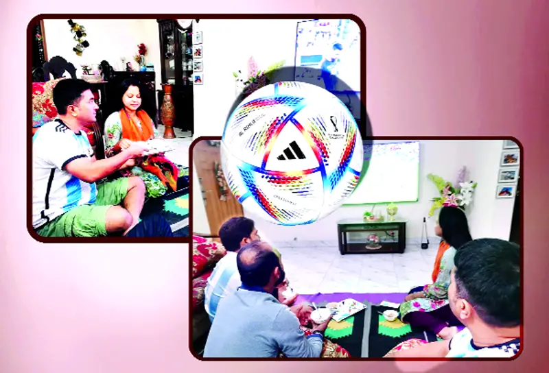 বিশ্বকাপ ফুটবল গৃহিণীদের ব্যস্ত প্রহর বিশ্বকাপ ফুটবল গৃহিণীদের ব্যস্ত প্রহর