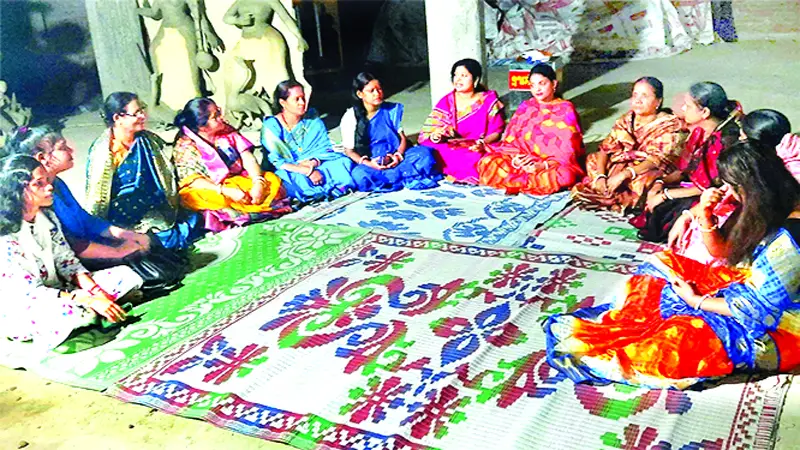 মৌলভীবাজার পূজা পরিচালনায় নারী মৌলভীবাজার পূজা পরিচালনায় নারী