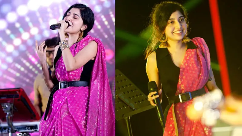 শাড়ীর সঙ্গে বেল্ট পরে ট্রলের শিকার পড়শী শাড়ীর সঙ্গে বেল্ট পরে ট্রলের শিকার পড়শী