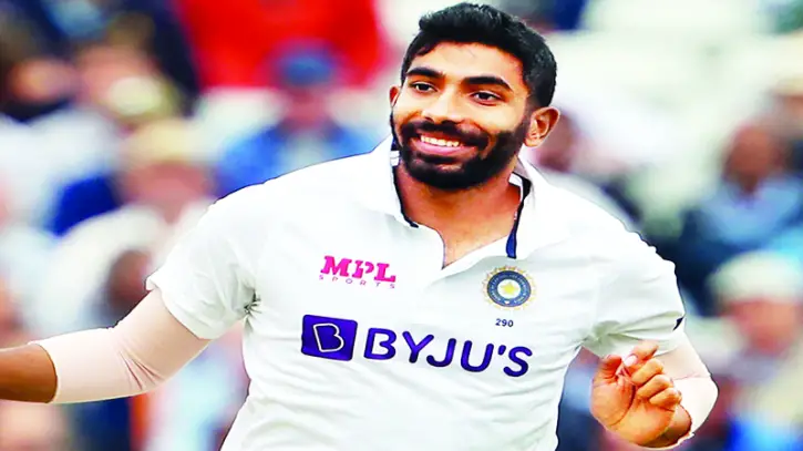 এজবাস্টনে বোলার বুমরাহর ব্যাটিং ঝড় এজবাস্টনে বোলার বুমরাহর ব্যাটিং ঝড়