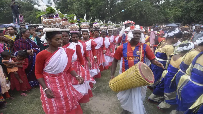 ঐতিহ্যবাহী কারাম উৎসব