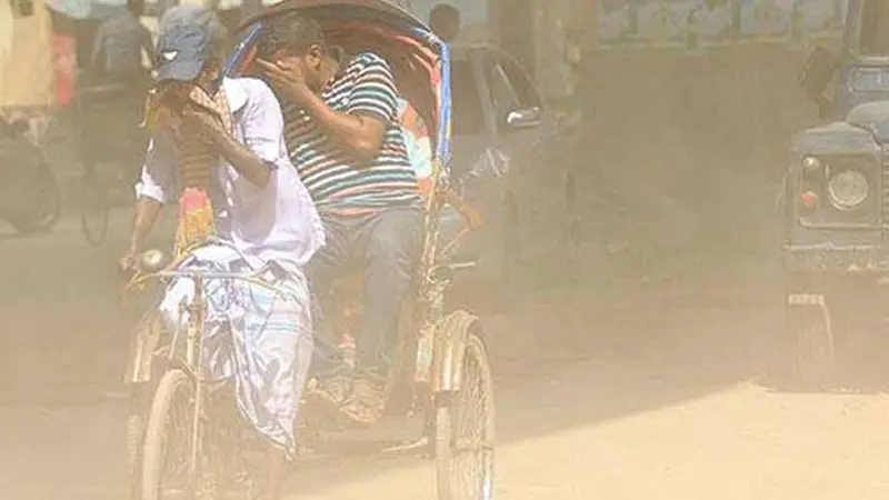 দূষণে শীর্ষে রাজধানীর বায়ু দূষণে শীর্ষে রাজধানীর বায়ু