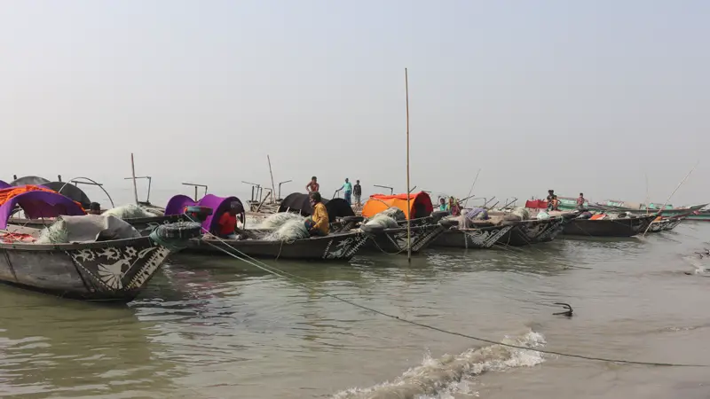 শরীয়তপুরে নিষেধাজ্ঞা উপেক্ষা করে অবাধে মাছ শিকার জেলেদের শরীয়তপুরে নিষেধাজ্ঞা উপেক্ষা করে অবাধে মাছ শিকার জেলেদের