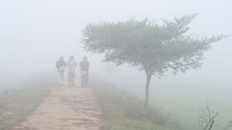 ৬.৯ ডিগ্রি সেলসিয়াসে কাঁপছে পঞ্চগড়