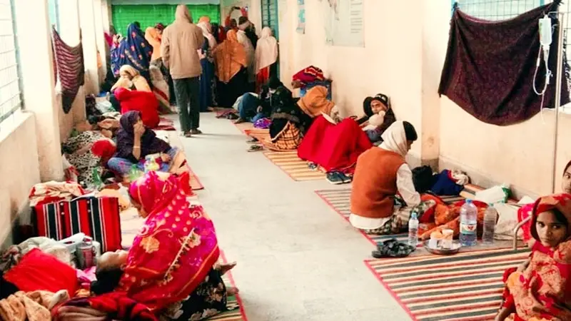 চাঁপাইনবাবগঞ্জ বাড়ছে ঠাণ্ডাজনিত রোগী চাঁপাইনবাবগঞ্জ বাড়ছে ঠাণ্ডাজনিত রোগী
