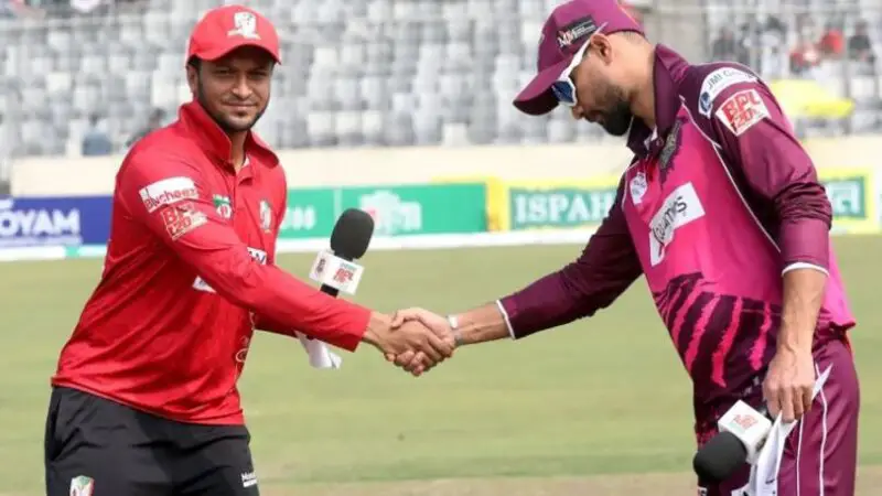সিলেটের বিপক্ষে টসে জিতে ফিল্ডিংয়ে বরিশাল সিলেটের বিপক্ষে টসে জিতে ফিল্ডিংয়ে বরিশাল