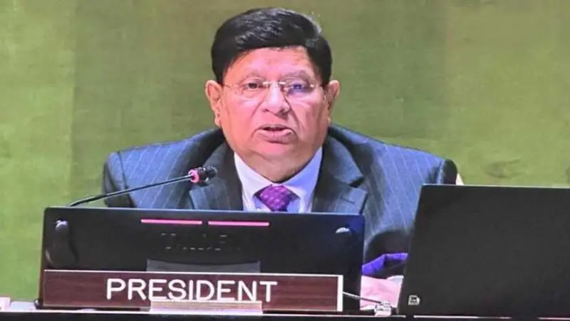 জাতিসংঘ পানি সম্মেলনে প্লেনারি অধিবেশনে সভাপতিত্ব করেছেন পররাষ্ট্রমন্ত্রী জাতিসংঘ পানি সম্মেলনে প্লেনারি অধিবেশনে সভাপতিত্ব করেছেন পররাষ্ট্রমন্ত্রী