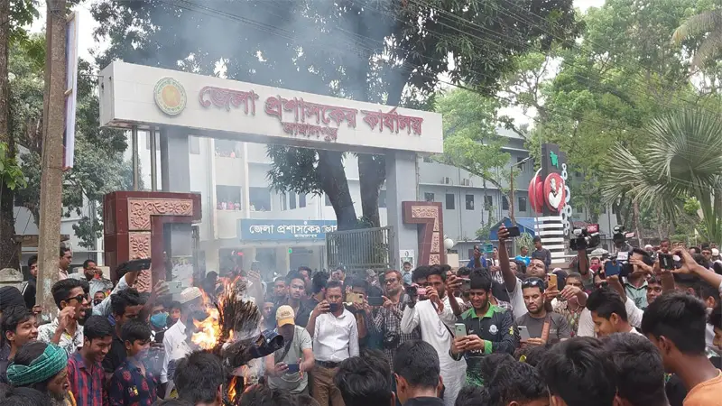 জামালপুর জেলা সাবেক ছাত্রলীগের নেতা নূর হোসেনকে পিটিয়ে জখম