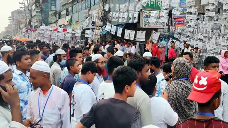 গাজীপুরে ভোটগ্রহণ শেষ, চলছে গণনা গাজীপুরে ভোটগ্রহণ শেষ, চলছে গণনা