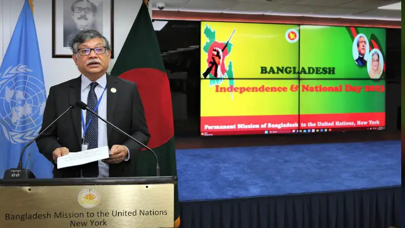 নিউইয়র্কে জাতিসংঘ মিশনে স্বাধীনতা দিবস উদযাপিত নিউইয়র্কে জাতিসংঘ মিশনে স্বাধীনতা দিবস উদযাপিত