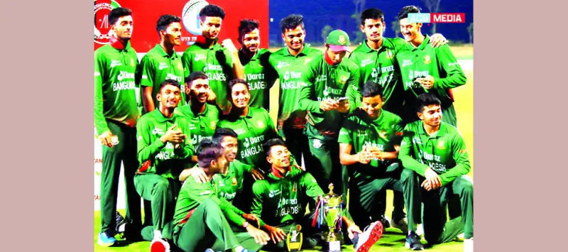 চ্যাম্পিয়ন সেই টাইগার যুবারাই চ্যাম্পিয়ন সেই টাইগার যুবারাই
