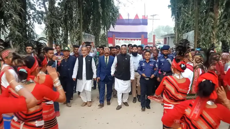 নেত্রকোনায় গারোদের ঐতিহ্যবাহী ওয়ানগালা উৎসব নেত্রকোনায় গারোদের ঐতিহ্যবাহী ওয়ানগালা উৎসব