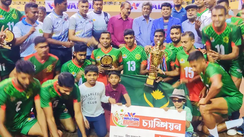 ওয়ালটন স্বাধীনতা দিবস ভলিবলে সেনাবাহিনী চ্যাম্পিয়ন ওয়ালটন স্বাধীনতা দিবস ভলিবলে সেনাবাহিনী চ্যাম্পিয়ন