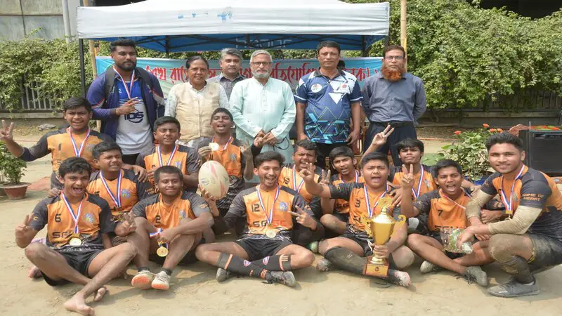 শেখ রাসেল বালক স্কুল রাগবিতে চ্যাম্পিয়ন সেন্ট গ্রেগরি শেখ রাসেল বালক স্কুল রাগবিতে চ্যাম্পিয়ন সেন্ট গ্রেগরি