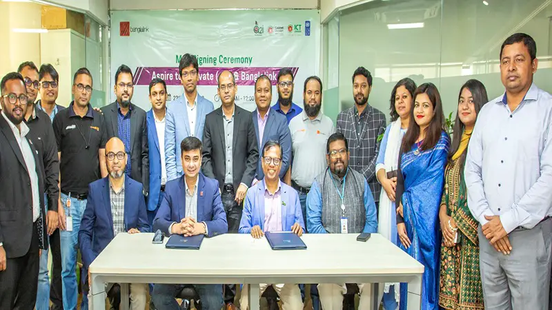 বাংলালিংক ও অ্যাসপায়ার টু ইনোভেট (এটুআই)-এর যৌথ উদ্যোগ বাংলালিংক ও অ্যাসপায়ার টু ইনোভেট (এটুআই)-এর যৌথ উদ্যোগ