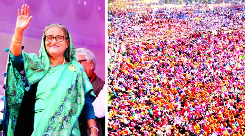 আওয়ামী লীগ পালায় না আওয়ামী লীগ পালায় না