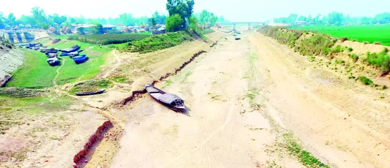 কাজে আসেনি ২০ কোটি টাকা ব্যয়ে পুনর্খনন কাজে আসেনি ২০ কোটি টাকা ব্যয়ে পুনর্খনন