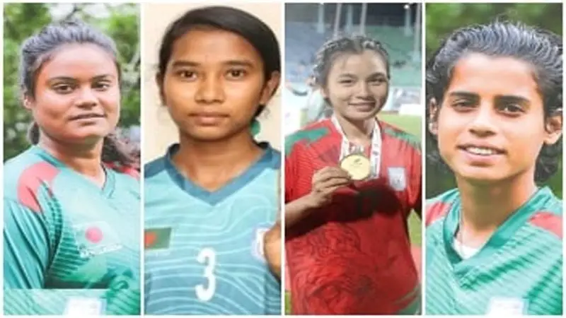 এইচএসসি পরীক্ষায় উত্তীর্ণ নারী দলের ৪ ফুটবলার এইচএসসি পরীক্ষায় উত্তীর্ণ নারী দলের ৪ ফুটবলার