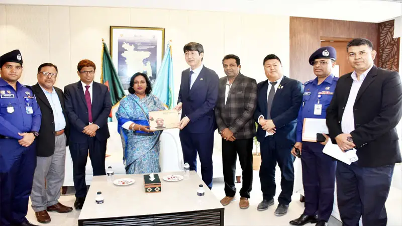 সিটি কর্পোরেশনের উন্নয়ন প্রকল্প কাজ পরিদর্শনে জাপান রাষ্ট্রদূত সিটি কর্পোরেশনের উন্নয়ন প্রকল্প কাজ পরিদর্শনে জাপান রাষ্ট্রদূত