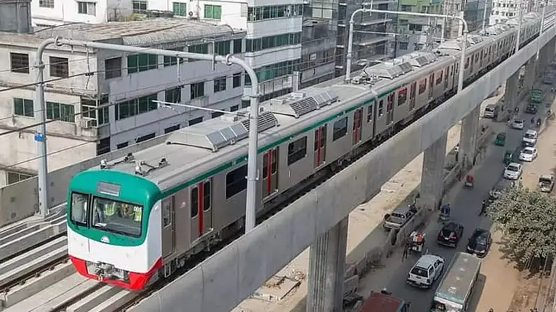 আগারগাঁও থেকে উত্তরা মেট্রোরেলের সব স্টেশন চালু আগারগাঁও থেকে উত্তরা মেট্রোরেলের সব স্টেশন চালু
