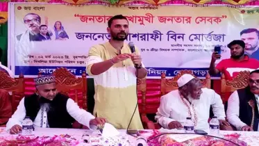 জবাবদিহিতা নিয়ে জনতার মুখোমুখি মাশরাফী