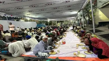 উত্তরায় মাসব্যাপী ১৫ হাজার রোজাদারকে ইফতার করানোর উদ্যোগ