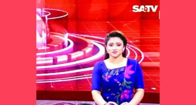 সংবাদ পাঠক সাবরিনা চৌধুরী