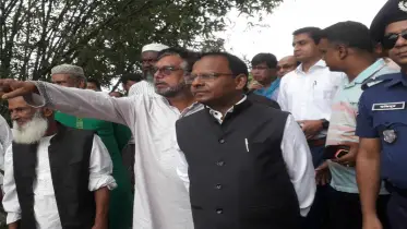 প্রস্তাবিত স্থল বন্দর পরিদর্শনে ভারতীয় সহকারী হাই কমিশনার