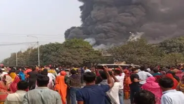মোংলা ইপিজেডের কারখানায় অগ্নিকাণ্ড
