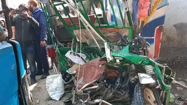 গাইবান্ধায় ট্রাক চাপায় নারীসহ নিহত ২, আহত ৫ 