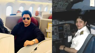 বিমান চালিয়ে ফেরদৌসকে লন্ডন নিয়ে গেলেন স্ত্রী