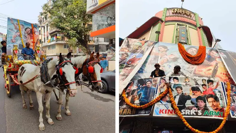 ‘পাঠান’ উদ্‌যাপনে মাতলেন শাহরুখ অনুরাগীরা