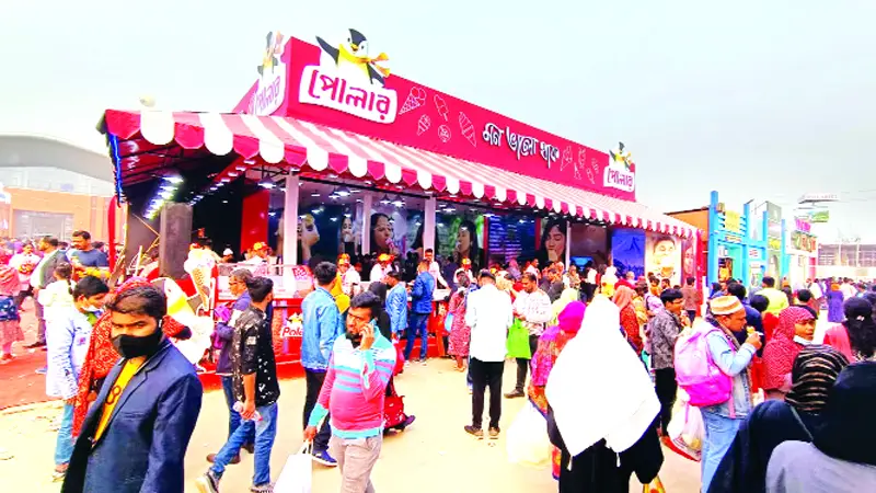 ‘মন ভালো করা মেলা আয়োজন’ নিয়ে বাণিজ্যমেলায় পোলার ‘মন ভালো করা মেলা আয়োজন’ নিয়ে বাণিজ্যমেলায় পোলার