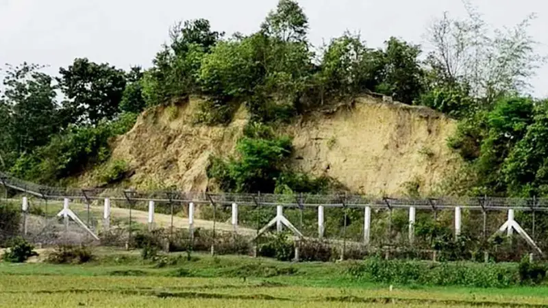 বান্দরবানের সীমান্তে মাইন বিস্ফোরণে যুবকের পা উড়ে গেল